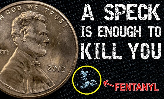 Just A Speck Of Fentanyl Can Kill You