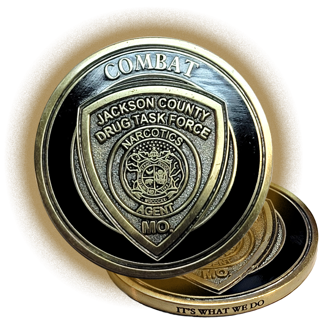 Drug Task Force Challenge Coins