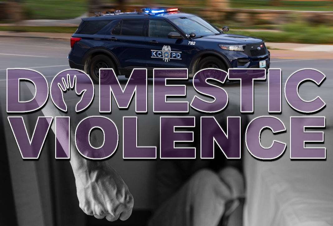 KCPD Cruiser Responding To Domestic Violence Call