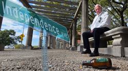 COMBAT Commissioner Larry Beaty In The Colonnade In The Historic Northeast
